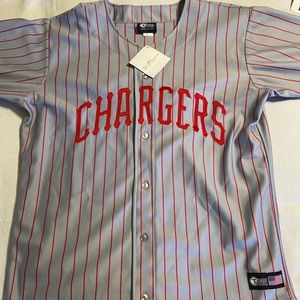 NWT Chargers Pinstripe Jersey